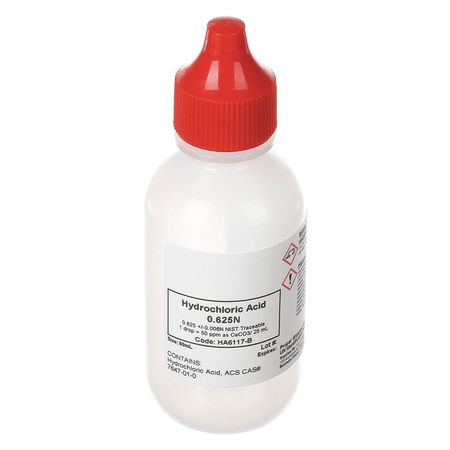 AQUAPHOENIX SCIENTIFIC Hydrochloric Acid, 0.6N, 60 mL HA6117-B