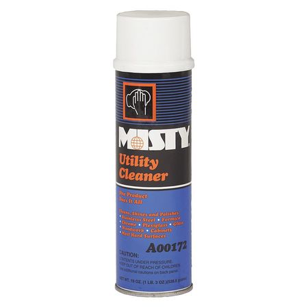 Misty Utility Cleaner, 20 oz. Aerosol Spray Can, Mint, 12 PK 1033953