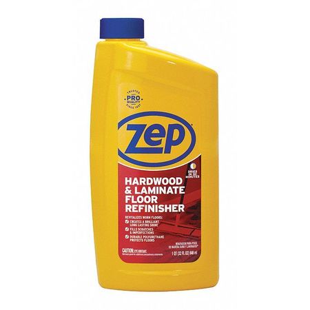 Zep Hardwood/Lamn Floor Refinisher, 32oz, PK12 ZUHFR32