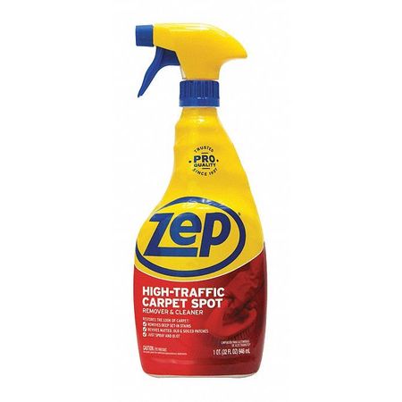 ZEP High Traffic Carpet Cleaner, 32 oz., PK12 ZUHTC32