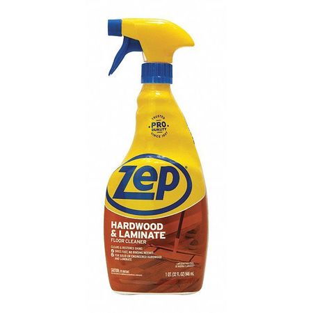 Zep Hardwood/Lamn Floor Cleaner, 1 gal., PK4 ZUHLF128