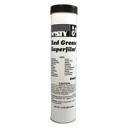 MISTY 14 oz. Grease Red, 48 PK 1003057