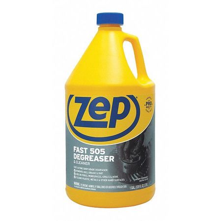 ZEP Cleaner/Degreaser, 1 Gal Trigger Spray Bottle, Liquid, Clear, 4 PK ZU505128