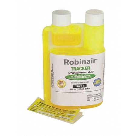 ROBINAIR Super Concentrated A/C Dye, 8 oz Bottle 16241