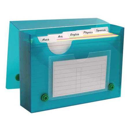 C-Line Products Index Card Case, 3 x 5", Assorted, PK24 58335BNDL24EA