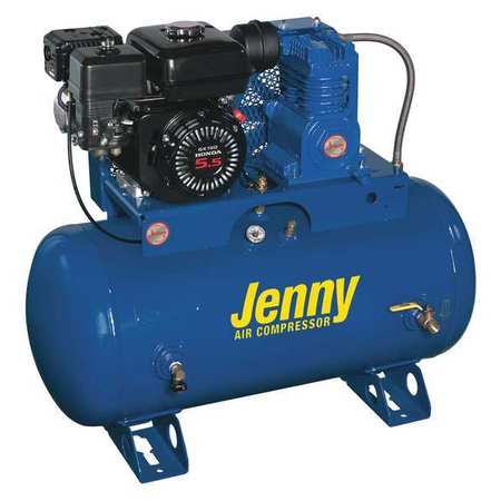 JENNY Service Vehicle Compressor, 8.6cfm, 125psi K5HGA-30T