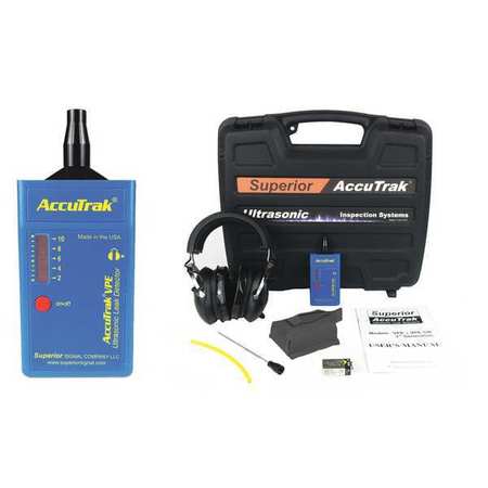 SUPERIOR ACCUTRAK Ultrasonic Leak Detector, Pro Kit VPE PRO