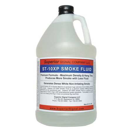 SUPERIOR SMOKE Smoke Fluid, XP, 1 gal. C11XP