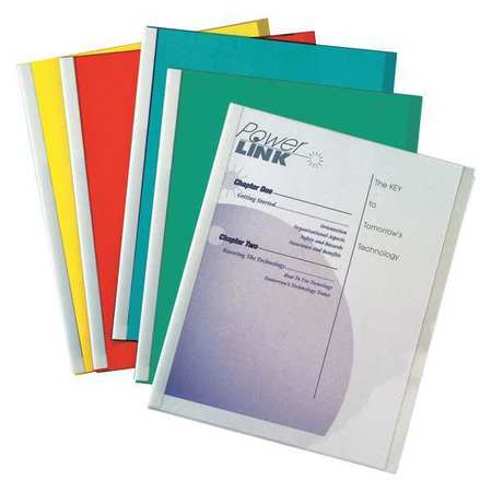 C-LINE PRODUCTS Report Cover, Binding Bar, Assorted, PK50 32550