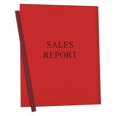 C-LINE PRODUCTS Report Cover, Binding Bar, Red, PK50 32554