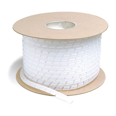GROTE Spiral Wrap, Clear, 1/4", 100 ft. 83-9003