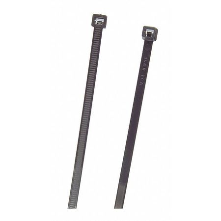GROTE Standard Tie, Black, 15", 120lb., PK100 83-6029