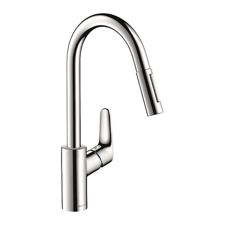 HANSGROHE Single Hole Only Mount, 1 Hole Focus Higharc Kitchen, Pd 1.75Gpm CH 04505000
