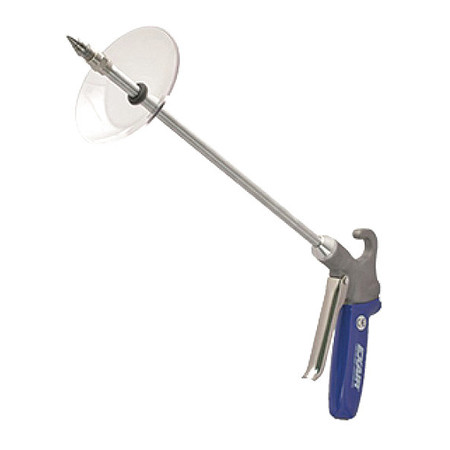 EXAIR Safety Air Gun, 13 CFM, 60" Ext, Shield, Body Material: Cast Aluminum 1280SS-60-CS