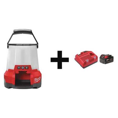 MILWAUKEE TOOL Cordless Job Site Lights, 18.0V 2145-20, 48-59-1850