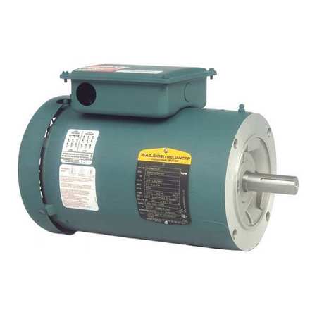 BALDOR-RELIANCE Handling Motor, 1/2 HP, 1740 rpm, 3-Phase VUHM3538