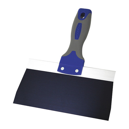WARNER Taping Knife, 8", Blue Steel 10871