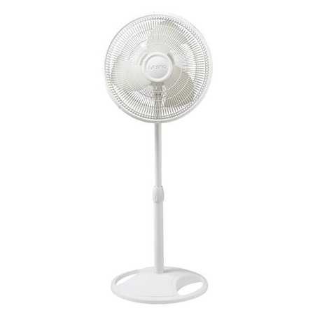 LASKO 16" Pedestal Fan, Oscillating, White 2520