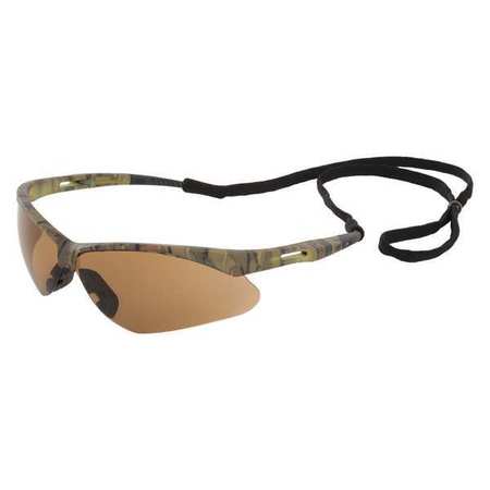 Erb Safety Safety Glasses, Brown Anti-Fog, Scratch-Resistant 15337