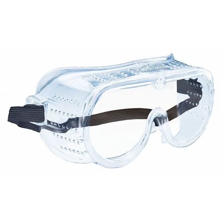 Erb Safety Safety Goggles, Clear Frame, Clear 15144