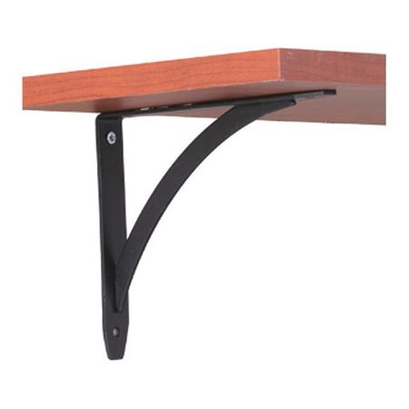 JOHN STERLING Shelf Bracket, Colonial, 7", Black Powder RP-0090-7BK