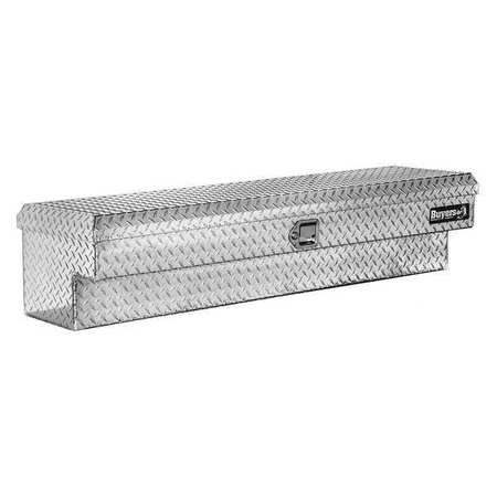 Buyers Products Truck Box, Lo-Side, Aluminum, 47"W, Silver 1711010
