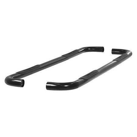 ARIES 3" W Black Powder Coated Steel Side Bars 204004