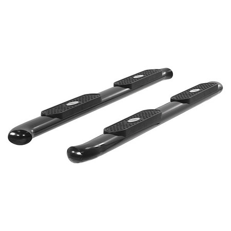 ARIES 4" W Black Powder Coated Steel Side Bars S224046