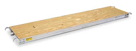 Bil-Jax Walkboard - Aluminum Plywood - A - 19" W x 7' L 0054-216