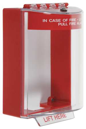 Safety Technology International Pull Station Guard, Surface, 4inD STI-13210FR