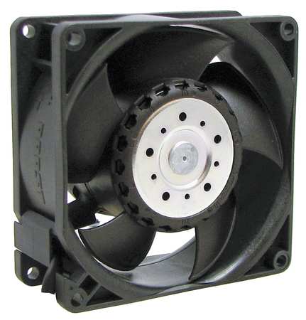 Ebm-Papst Axial Fan, Square, 115/230V AC, 1 Phase, 86 cfm, 3 5/8 in W. AC3200JHU