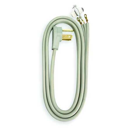 SOUTHWIRE Dryer Cord, 30A, 6 ft., Gray 9126SW8809