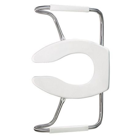 Bemis Toilet Seat, With Cover, Plastic, Elongated, White MA2150T-000