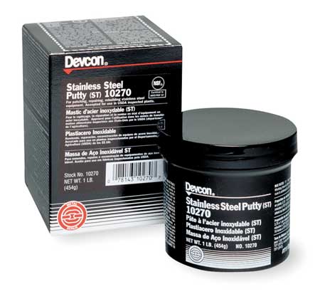 Devcon Gray Putty, 1 lb. Can, Work Life: 58 min 10270
