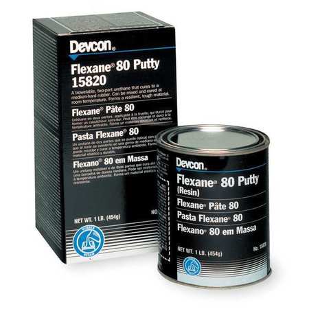 DEVCON Black Urethane Putty, 1 lb. Can 15820