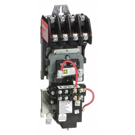 Square D 120VAC Mechanically Held Lighting Contactor 4P 30A 8903LXO40V02