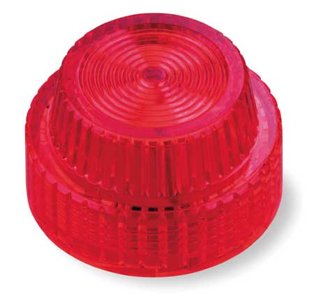 Schneider Electric Pilot Light Lens, 30mm, Red, Plastic 9001R31