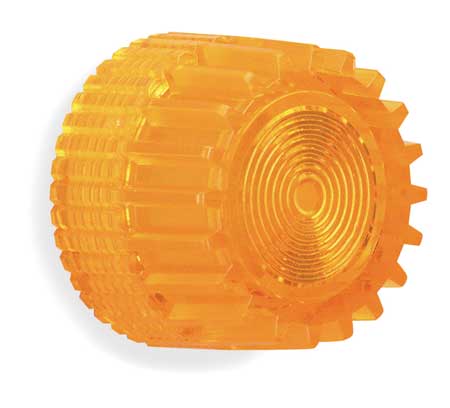 SCHNEIDER ELECTRIC Push Button Cap, Illuminated, 30mm, Amber 9001A7