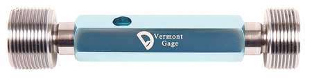 VERMONT GAGE Go/No Go Plug Gage Assy, 1 1/2-12 UNF 2B 301188040