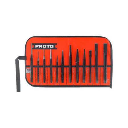 PROTO Punch and Chisel Set, 12 Pieces J2S2