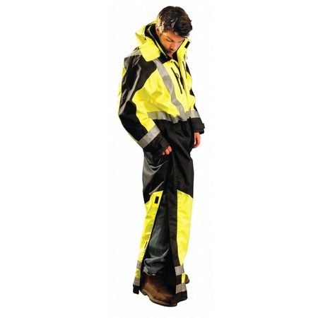 Occunomix Coverall, Black/Yellow, M SP-CVL-BYM