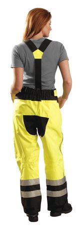 Occunomix Hi-Vis Breathable Rain Pants, Yellow, 3XL SP-BRP-Y3X