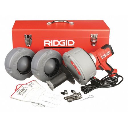 RIDGID 50 ft. (Cable) Corded Drain Cleaning Machine, 115V K-45-7