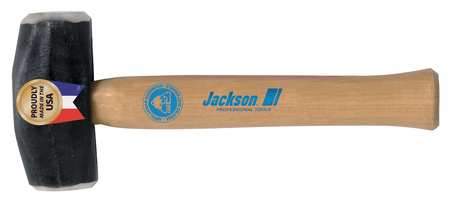 Jackson Professional Tools Hand Drilling Hammer, 3 Lb, Hickory 1196400