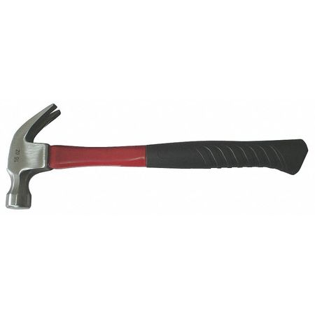 Westward Curved-Claw Hammer, Fiberglass, Axe, 16 Oz 6DWG7