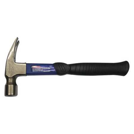 WESTWARD Rip-Claw Hammer, Fiberglass, Smooth, 20 Oz 6DWH7