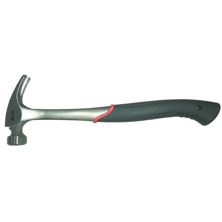 Westward Rip-Claw Hammer, Steel, Axe, Smooth, 20 Oz 6DWH3