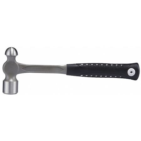 WESTWARD 16 oz. Ball Peen Hammer, 13" Steel Handle 6DWN1