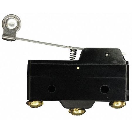 HONEYWELL Industrial Snap Action Switch, Lever, Long, Roller Actuator, SPDT, 15A @ 480V AC Contact Rating BZ-2RW82-A2