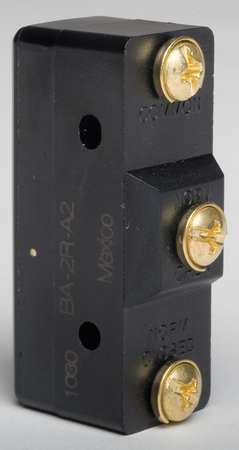 HONEYWELL Industrial Snap Action Switch, Pin, Plunger Actuator, SPDT, 15A @ 480V AC Contact Rating BZ-2R-A2